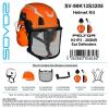 S3200 Orange Hi Vis Helmet KIT 2 700x